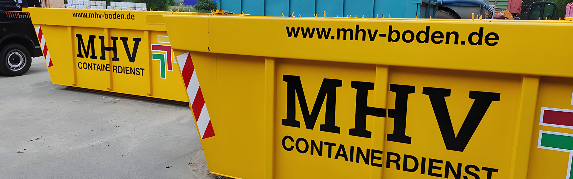 MHV Boden & Agrar - Bodenarbeiten, Tiefbau, Agrar - Olfen, Selm - Containerdienst